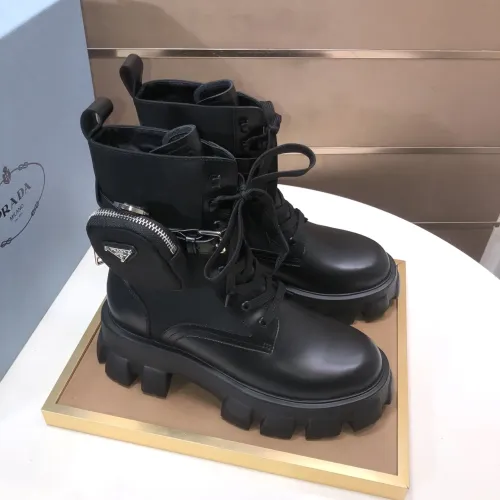 Cheap Prada Boots For Men #1417156 Replica Wholesale [$125.00 USD] [ITEM#1417156] on Replica Prada Boots