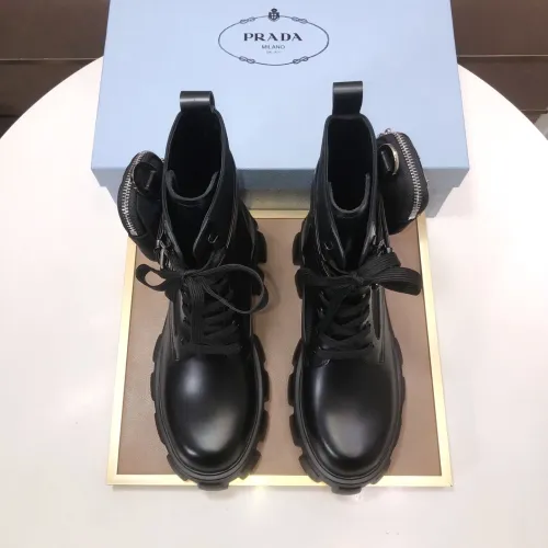 Cheap Prada Boots For Women #1417157 Replica Wholesale [$125.00 USD] [ITEM#1417157] on Replica Prada Boots