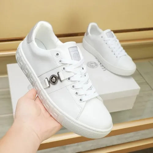 Cheap Versace Casual Shoes For Men #1417184 Replica Wholesale [$88.00 USD] [ITEM#1417184] on Replica Versace Casual Shoes