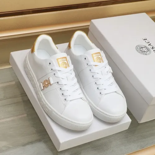 Cheap Versace Casual Shoes For Men #1417185 Replica Wholesale [$88.00 USD] [ITEM#1417185] on Replica Versace Casual Shoes