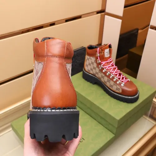 Cheap Gucci Boots For Men #1417190 Replica Wholesale [$122.00 USD] [ITEM#1417190] on Replica Gucci Boots