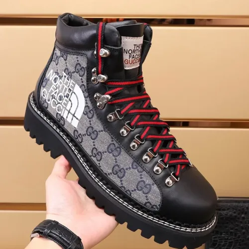 Cheap Gucci Boots For Men #1417191 Replica Wholesale [$122.00 USD] [ITEM#1417191] on Replica Gucci Boots