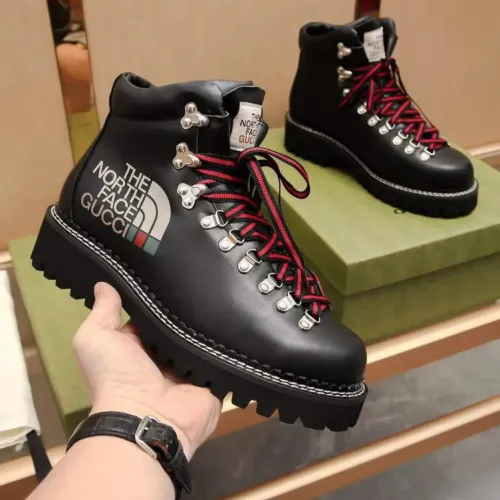 Cheap Gucci Boots For Men #1417194 Replica Wholesale [$122.00 USD] [ITEM#1417194] on Replica Gucci Boots