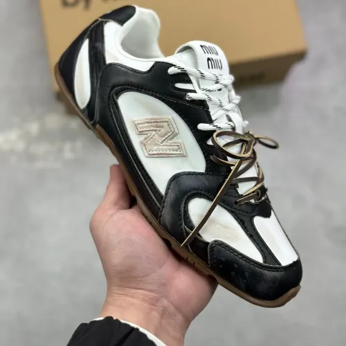 Cheap MIU MIU Casual Shoes For Women #1417324 Replica Wholesale [$98.00 USD] [ITEM#1417324] on Replica MIU MIU Casual Shoes