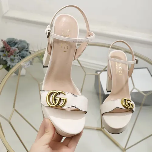 Cheap Gucci Sandal For Women #1417357 Replica Wholesale [$80.00 USD] [ITEM#1417357] on Replica Gucci Sandal