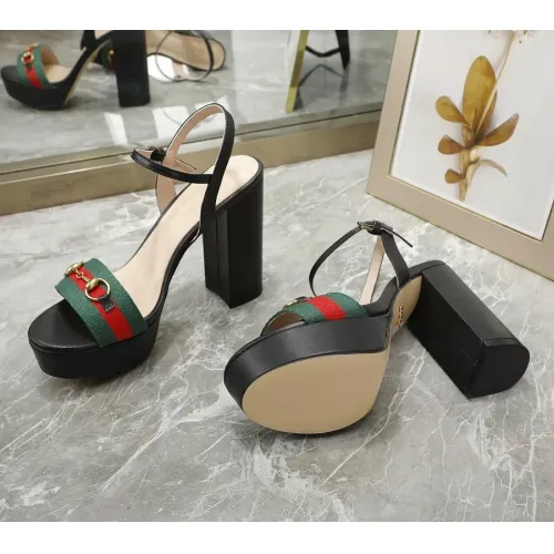 Cheap Gucci Sandal For Women #1417385 Replica Wholesale [$80.00 USD] [ITEM#1417385] on Replica Gucci Sandal