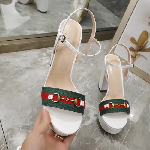 Cheap Gucci Sandal For Women #1417386 Replica Wholesale [$80.00 USD] [ITEM#1417386] on Replica Gucci Sandal