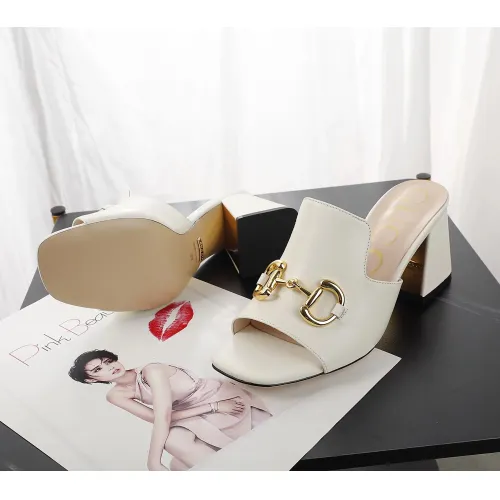 Cheap Gucci Slippers For Women #1417387 Replica Wholesale [$80.00 USD] [ITEM#1417387] on Replica Gucci Slippers