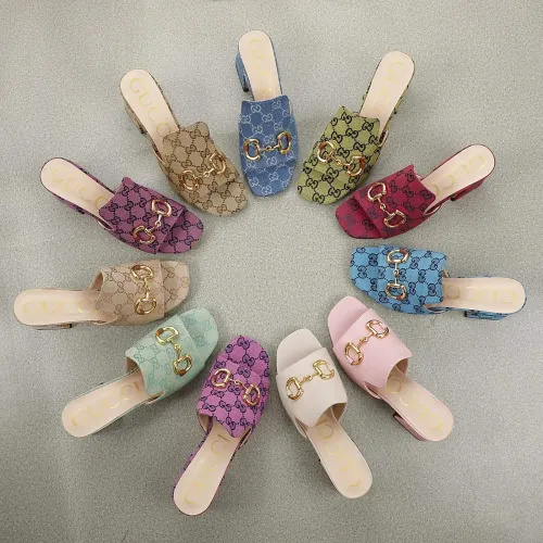 Cheap Gucci Slippers For Women #1417397 Replica Wholesale [$80.00 USD] [ITEM#1417397] on Replica Gucci Slippers
