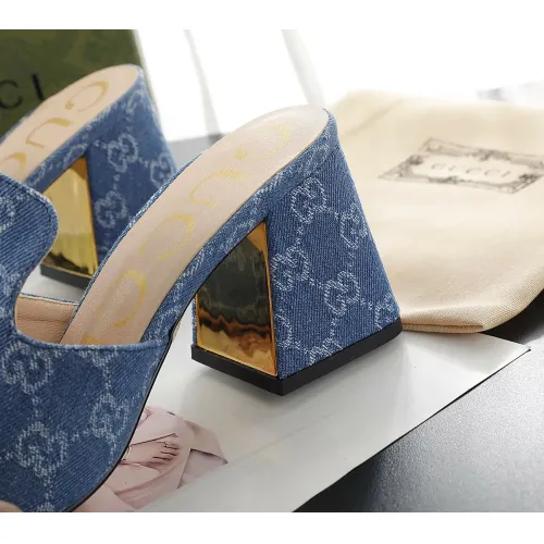 Cheap Gucci Slippers For Women #1417398 Replica Wholesale [$80.00 USD] [ITEM#1417398] on Replica Gucci Slippers