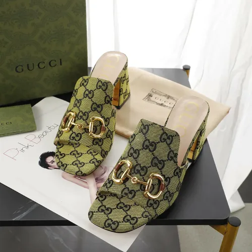 Cheap Gucci Slippers For Women #1417401 Replica Wholesale [$80.00 USD] [ITEM#1417401] on Replica Gucci Slippers