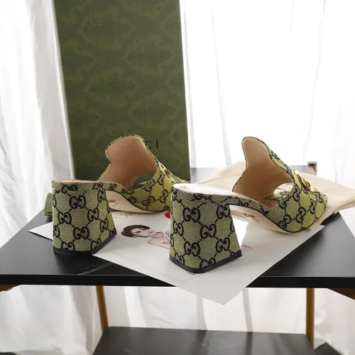Cheap Gucci Slippers For Women #1417401 Replica Wholesale [$80.00 USD] [ITEM#1417401] on Replica Gucci Slippers