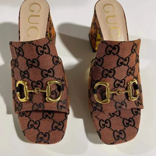 Cheap Gucci Slippers For Women #1417404 Replica Wholesale [$80.00 USD] [ITEM#1417404] on Replica Gucci Slippers