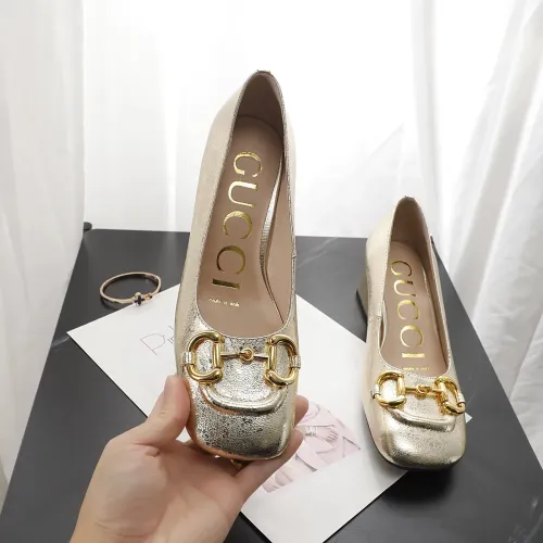 Cheap Gucci High-Heeled Shoes For Women #1417416 Replica Wholesale [$82.00 USD] [ITEM#1417416] on Replica Gucci High-Heeled Shoes