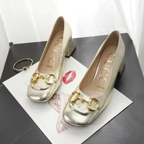Cheap Gucci High-Heeled Shoes For Women #1417416 Replica Wholesale [$82.00 USD] [ITEM#1417416] on Replica Gucci High-Heeled Shoes