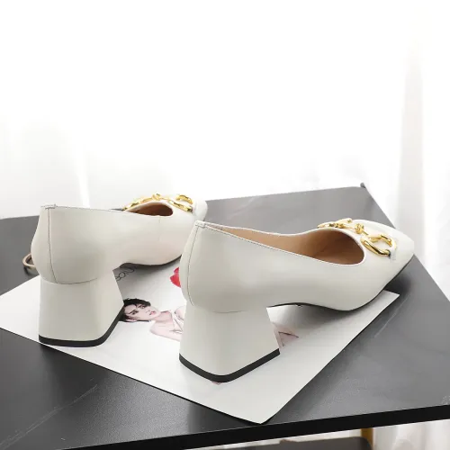 Cheap Gucci High-Heeled Shoes For Women #1417417 Replica Wholesale [$82.00 USD] [ITEM#1417417] on Replica Gucci High-Heeled Shoes