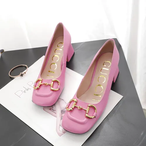 Cheap Gucci High-Heeled Shoes For Women #1417418 Replica Wholesale [$82.00 USD] [ITEM#1417418] on Replica Gucci High-Heeled Shoes