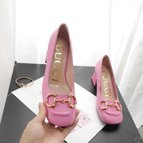 Cheap Gucci High-Heeled Shoes For Women #1417418 Replica Wholesale [$82.00 USD] [ITEM#1417418] on Replica Gucci High-Heeled Shoes