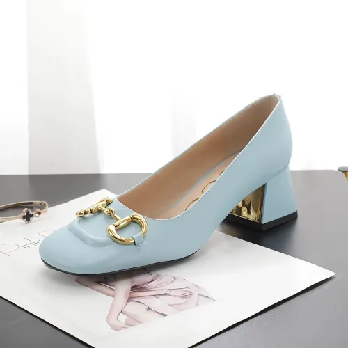 Cheap Gucci High-Heeled Shoes For Women #1417419 Replica Wholesale [$82.00 USD] [ITEM#1417419] on Replica Gucci High-Heeled Shoes