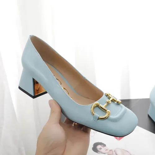 Cheap Gucci High-Heeled Shoes For Women #1417419 Replica Wholesale [$82.00 USD] [ITEM#1417419] on Replica Gucci High-Heeled Shoes