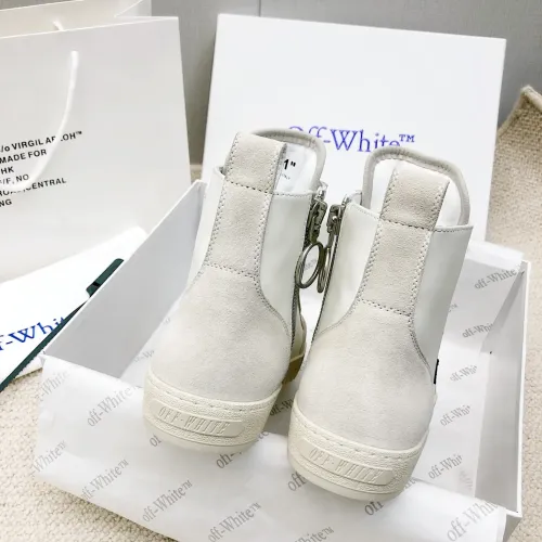 Cheap Off-White High Tops Shoes For Women #1417454 Replica Wholesale [$96.00 USD] [ITEM#1417454] on Replica Off-White High Tops Shoes
