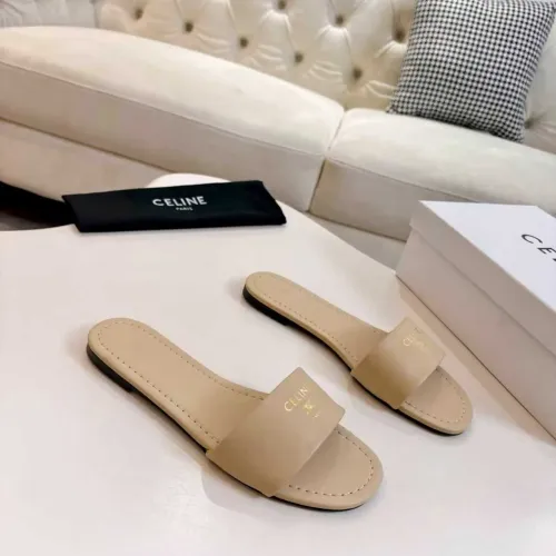 Cheap Celine Slippers For Women #1417465 Replica Wholesale [$82.00 USD] [ITEM#1417465] on Replica Celine Slippers