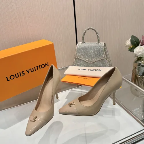 Cheap Louis Vuitton High-Heeled Shoes For Women #1417539 Replica Wholesale [$118.00 USD] [ITEM#1417539] on Replica Louis Vuitton High-Heeled Shoes
