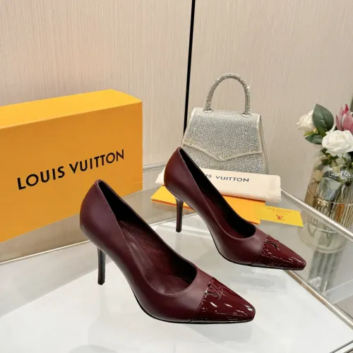 Cheap Louis Vuitton High-Heeled Shoes For Women #1417542 Replica Wholesale [$118.00 USD] [ITEM#1417542] on Replica Louis Vuitton High-Heeled Shoes