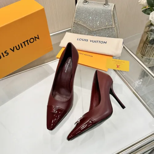 Cheap Louis Vuitton High-Heeled Shoes For Women #1417542 Replica Wholesale [$118.00 USD] [ITEM#1417542] on Replica Louis Vuitton High-Heeled Shoes