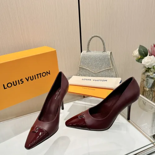 Cheap Louis Vuitton High-Heeled Shoes For Women #1417542 Replica Wholesale [$118.00 USD] [ITEM#1417542] on Replica Louis Vuitton High-Heeled Shoes