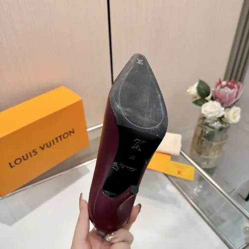 Cheap Louis Vuitton High-Heeled Shoes For Women #1417542 Replica Wholesale [$118.00 USD] [ITEM#1417542] on Replica Louis Vuitton High-Heeled Shoes