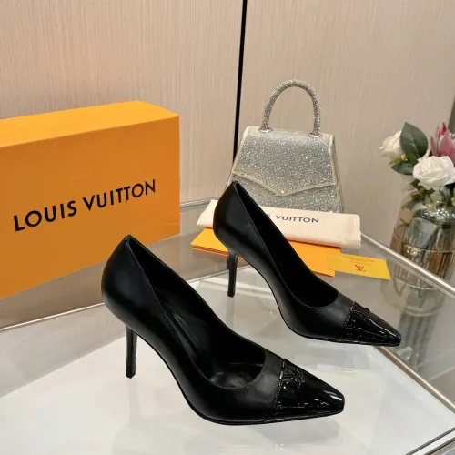 Cheap Louis Vuitton High-Heeled Shoes For Women #1417544 Replica Wholesale [$118.00 USD] [ITEM#1417544] on Replica Louis Vuitton High-Heeled Shoes