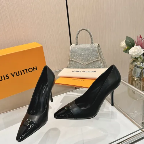 Cheap Louis Vuitton High-Heeled Shoes For Women #1417544 Replica Wholesale [$118.00 USD] [ITEM#1417544] on Replica Louis Vuitton High-Heeled Shoes