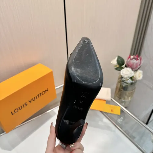 Cheap Louis Vuitton High-Heeled Shoes For Women #1417544 Replica Wholesale [$118.00 USD] [ITEM#1417544] on Replica Louis Vuitton High-Heeled Shoes