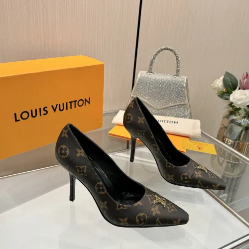 Cheap Louis Vuitton High-Heeled Shoes For Women #1417545 Replica Wholesale [$118.00 USD] [ITEM#1417545] on Replica Louis Vuitton High-Heeled Shoes