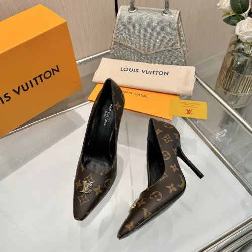 Cheap Louis Vuitton High-Heeled Shoes For Women #1417545 Replica Wholesale [$118.00 USD] [ITEM#1417545] on Replica Louis Vuitton High-Heeled Shoes