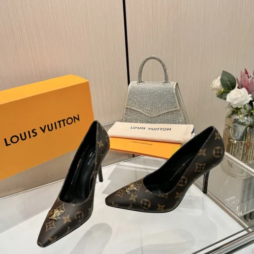 Cheap Louis Vuitton High-Heeled Shoes For Women #1417545 Replica Wholesale [$118.00 USD] [ITEM#1417545] on Replica Louis Vuitton High-Heeled Shoes
