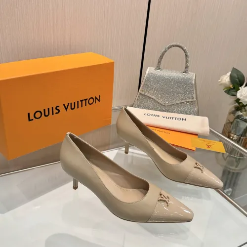 Cheap Louis Vuitton High-Heeled Shoes For Women #1417549 Replica Wholesale [$118.00 USD] [ITEM#1417549] on Replica Louis Vuitton High-Heeled Shoes