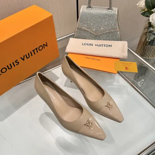 Cheap Louis Vuitton High-Heeled Shoes For Women #1417549 Replica Wholesale [$118.00 USD] [ITEM#1417549] on Replica Louis Vuitton High-Heeled Shoes