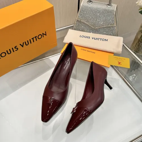 Cheap Louis Vuitton High-Heeled Shoes For Women #1417550 Replica Wholesale [$118.00 USD] [ITEM#1417550] on Replica Louis Vuitton High-Heeled Shoes