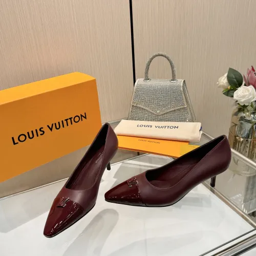 Cheap Louis Vuitton High-Heeled Shoes For Women #1417550 Replica Wholesale [$118.00 USD] [ITEM#1417550] on Replica Louis Vuitton High-Heeled Shoes