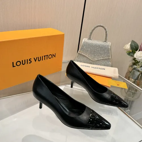 Cheap Louis Vuitton High-Heeled Shoes For Women #1417554 Replica Wholesale [$118.00 USD] [ITEM#1417554] on Replica Louis Vuitton High-Heeled Shoes