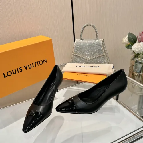 Cheap Louis Vuitton High-Heeled Shoes For Women #1417554 Replica Wholesale [$118.00 USD] [ITEM#1417554] on Replica Louis Vuitton High-Heeled Shoes