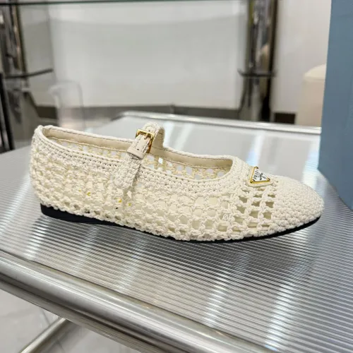Cheap Prada Flat Shoes For Women #1417564 Replica Wholesale [$122.00 USD] [ITEM#1417564] on Replica Prada Flat Shoes