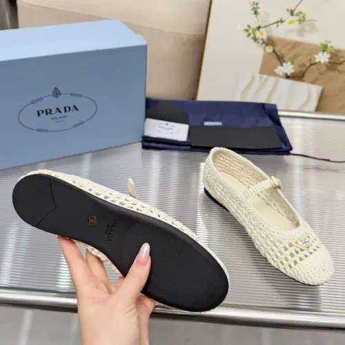 Cheap Prada Flat Shoes For Women #1417564 Replica Wholesale [$122.00 USD] [ITEM#1417564] on Replica Prada Flat Shoes