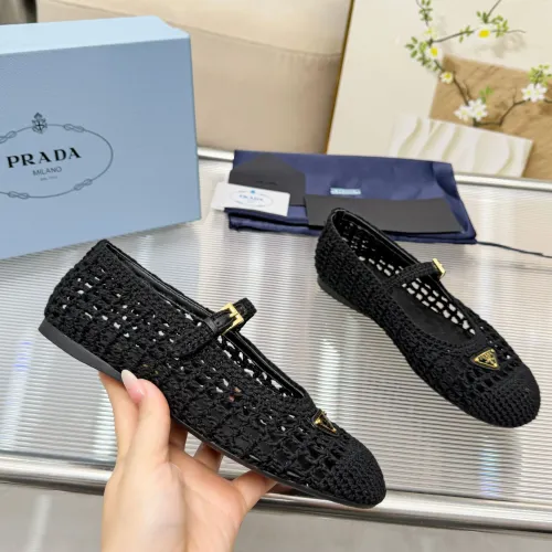 Cheap Prada Flat Shoes For Women #1417566 Replica Wholesale [$122.00 USD] [ITEM#1417566] on Replica Prada Flat Shoes