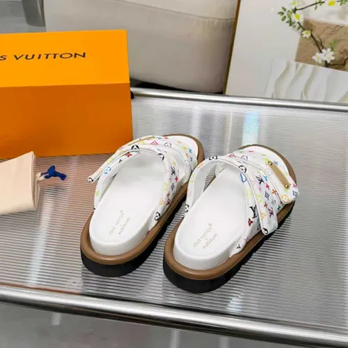 Cheap Louis Vuitton Slippers For Women #1417570 Replica Wholesale [$76.00 USD] [ITEM#1417570] on Replica Louis Vuitton Slippers