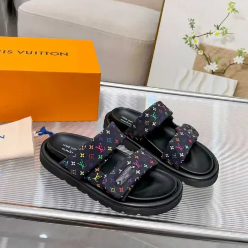 Cheap Louis Vuitton Slippers For Women #1417571 Replica Wholesale [$76.00 USD] [ITEM#1417571] on Replica Louis Vuitton Slippers
