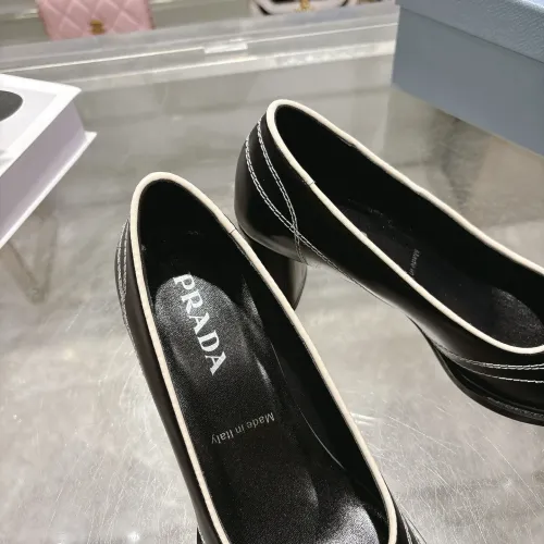 Cheap Prada High-heeled Shoes For Women #1417580 Replica Wholesale [$105.00 USD] [ITEM#1417580] on Replica Prada High-heeled Shoes