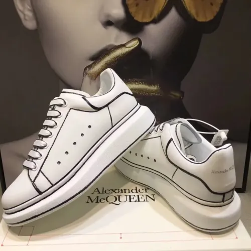 Cheap Alexander McQueen Casual Shoes For Women #1417583 Replica Wholesale [$100.00 USD] [ITEM#1417583] on Replica Alexander McQueen Casual Shoes